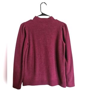 Madewell Burgundy Turtleneck Sweater